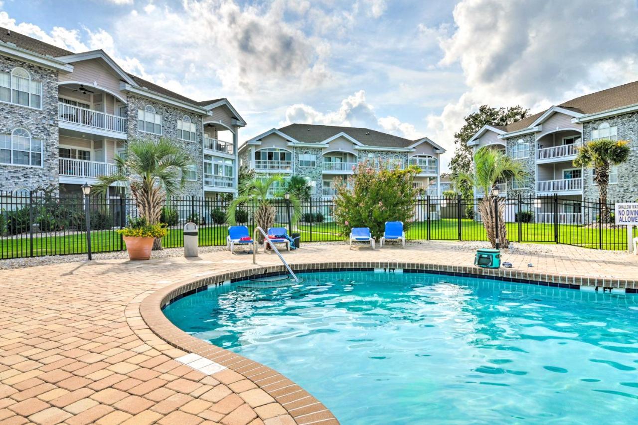 Bright Myrtle Beach Condo On Golf Course With Pool! Exterior photo